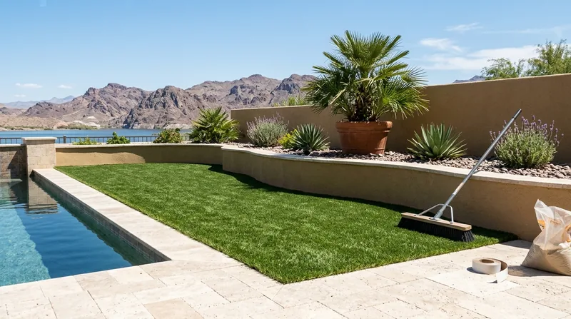 Pool Surround Turf Henderson