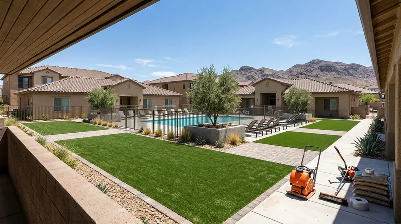 Commercial Artificial Grass Installation Henderson